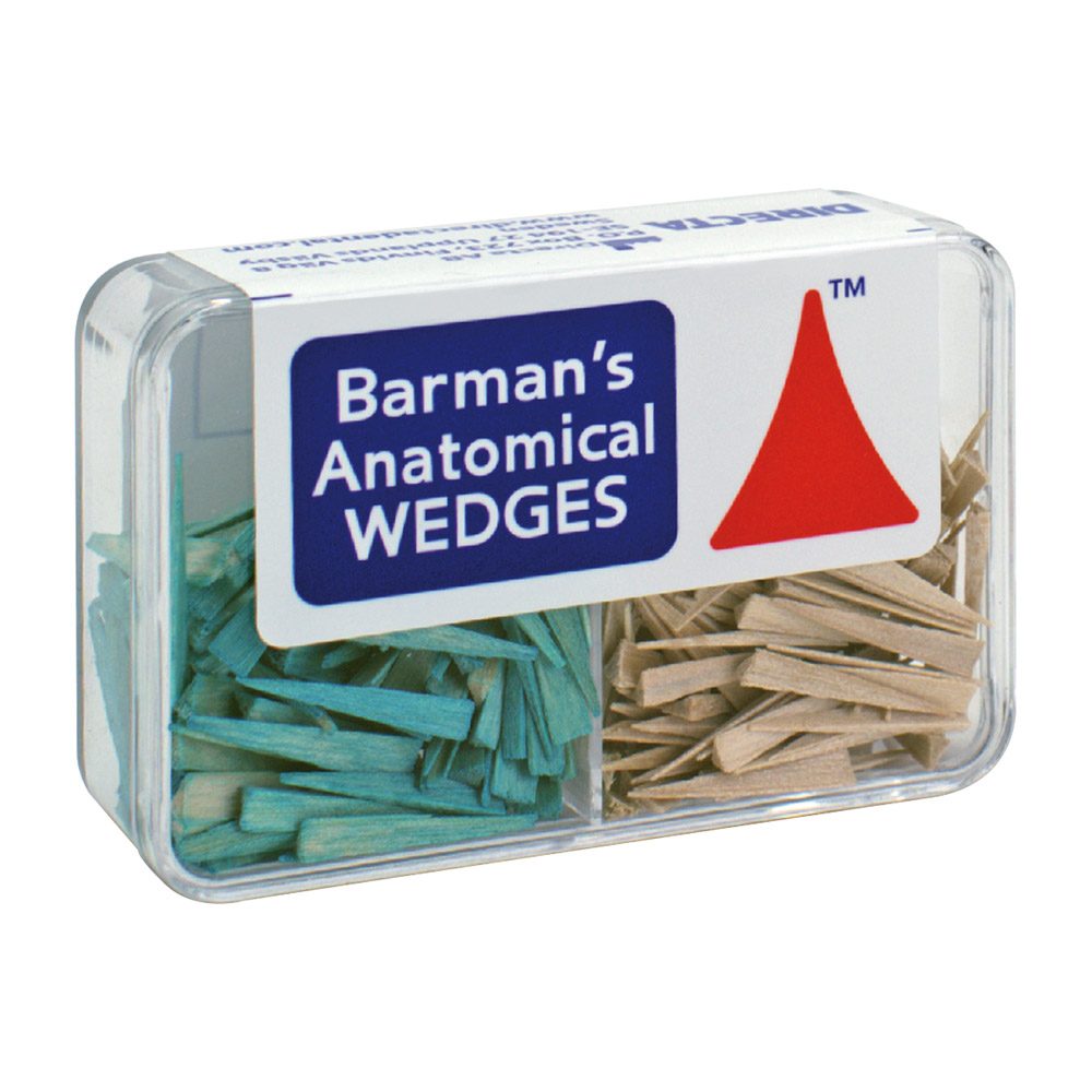 Barmans Wedges Anatomical small, 200 Stück