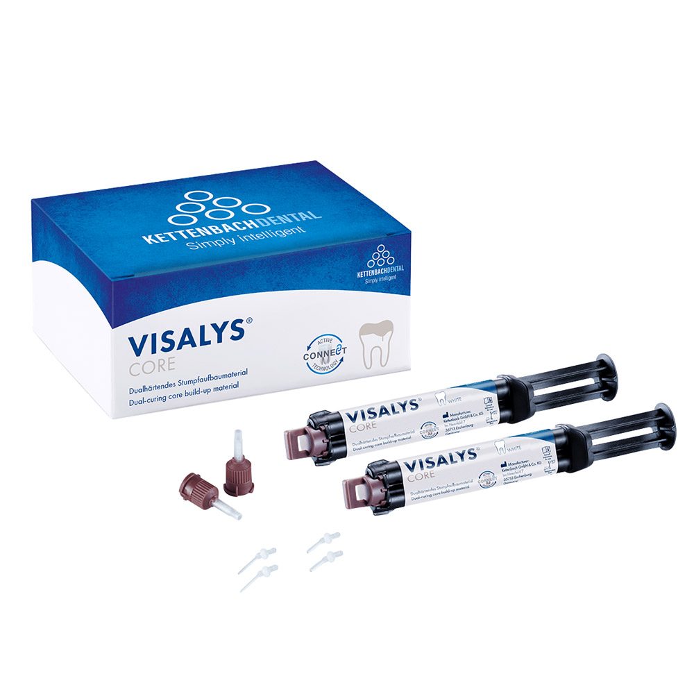 Visalys Core Weiß, Doppel-Spritze 2 x 5 ml