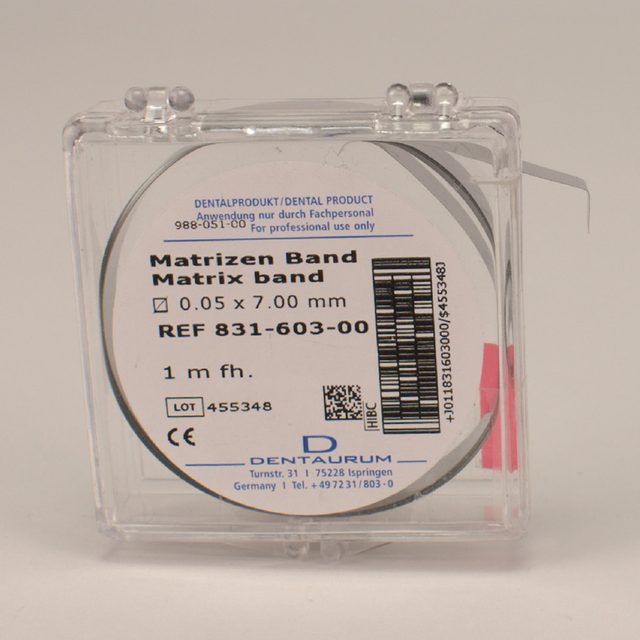Matrizenband 0,05x7 Pa