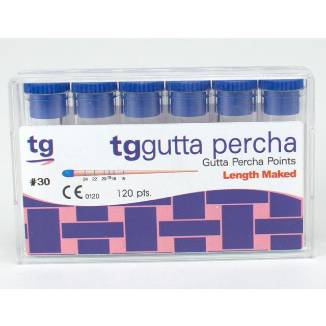 tg Gutta Percha Blue Size 30 120pcs