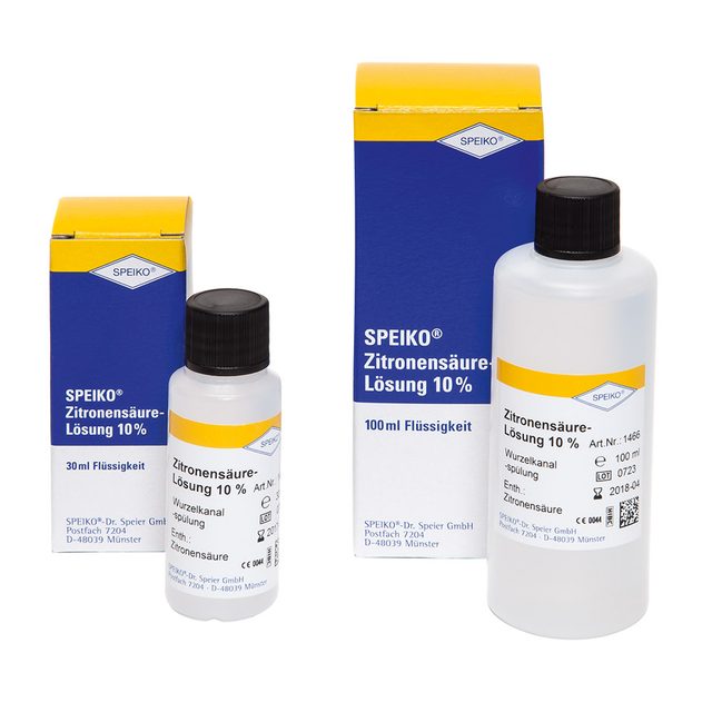 Zitronensäure 10 %, 100 ml Flasche