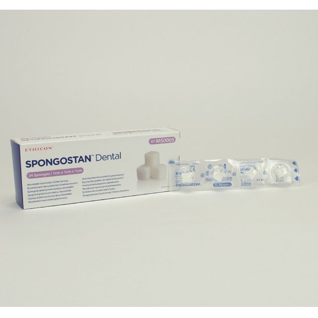 Spongostan 10 x 10 x 10 mm, 24 Stück