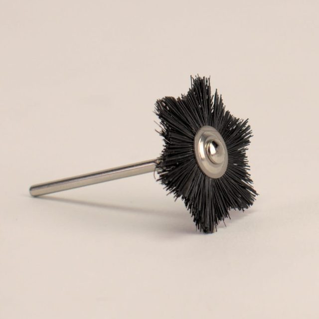 Sternbürsten 22mm schwarz Hst. St