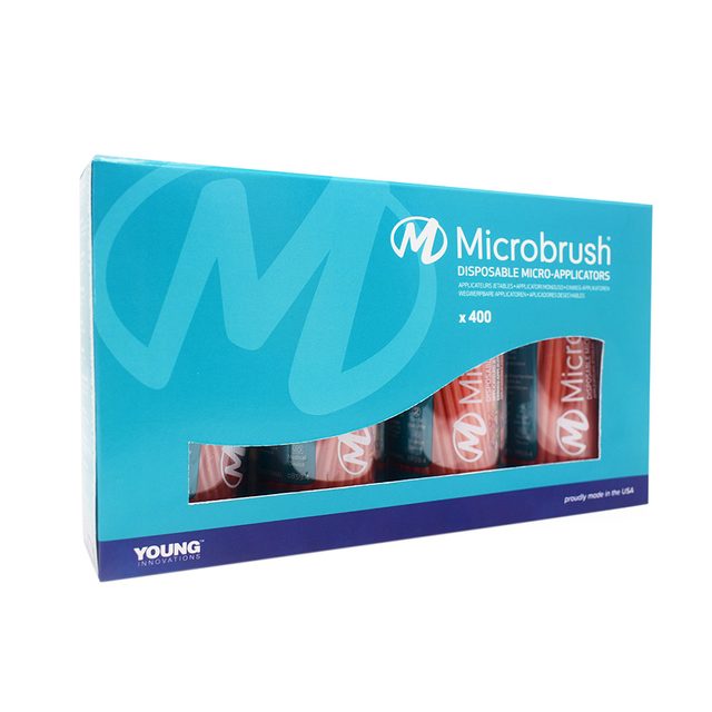 Microbrush regular pfirsich 400St