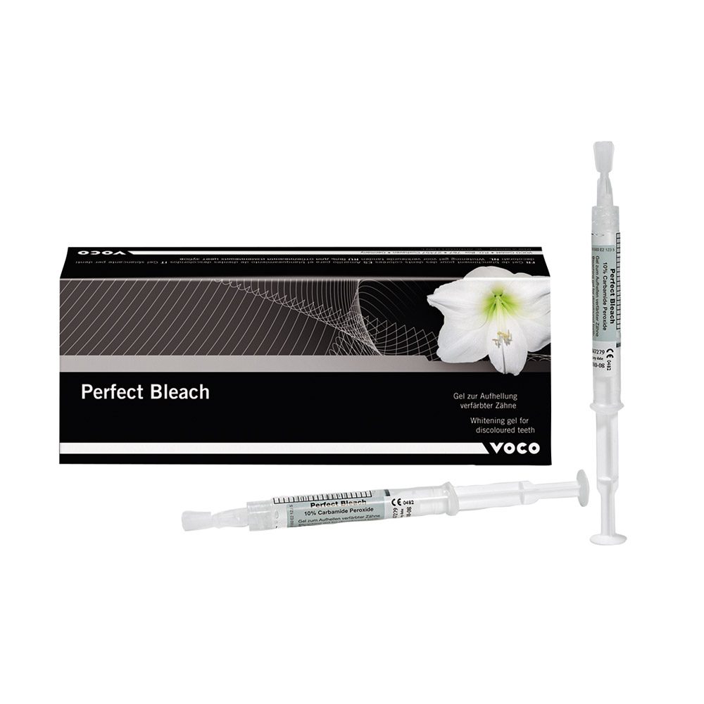 Perfect Bleach Gel 10 %, 3 x 2,4 ml Set