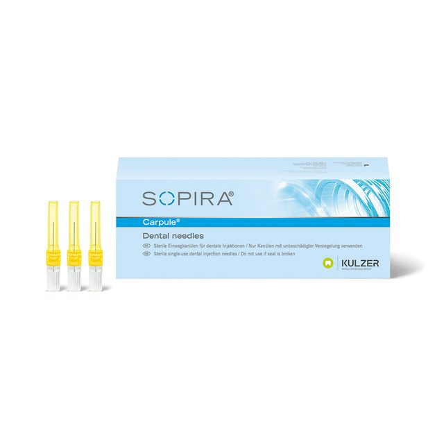 Sopira Carp.Kan. 30G/21mm gelb 100St