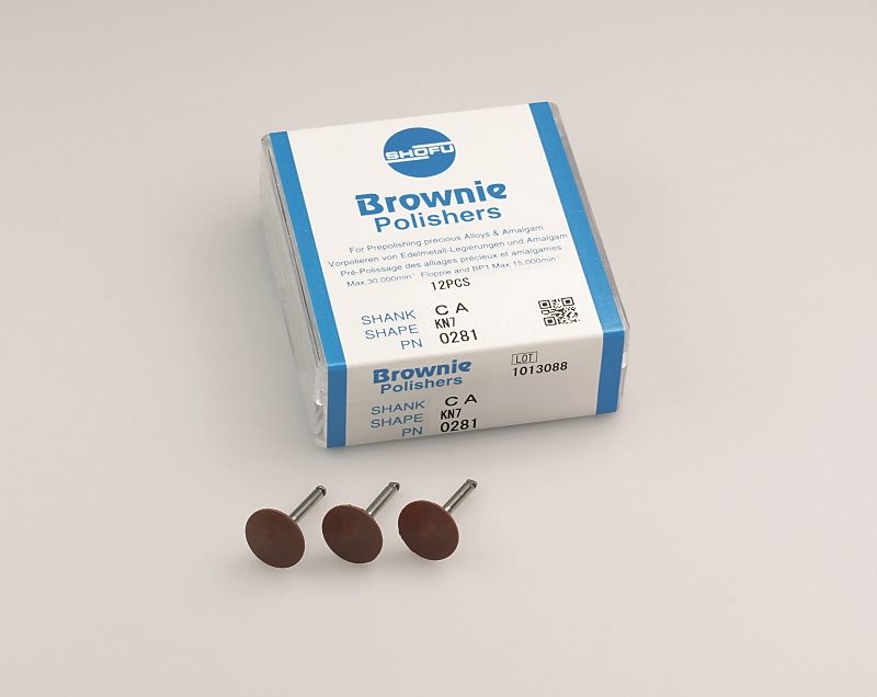 Brownie Polierer Wst KN 7 125, 12 Stück