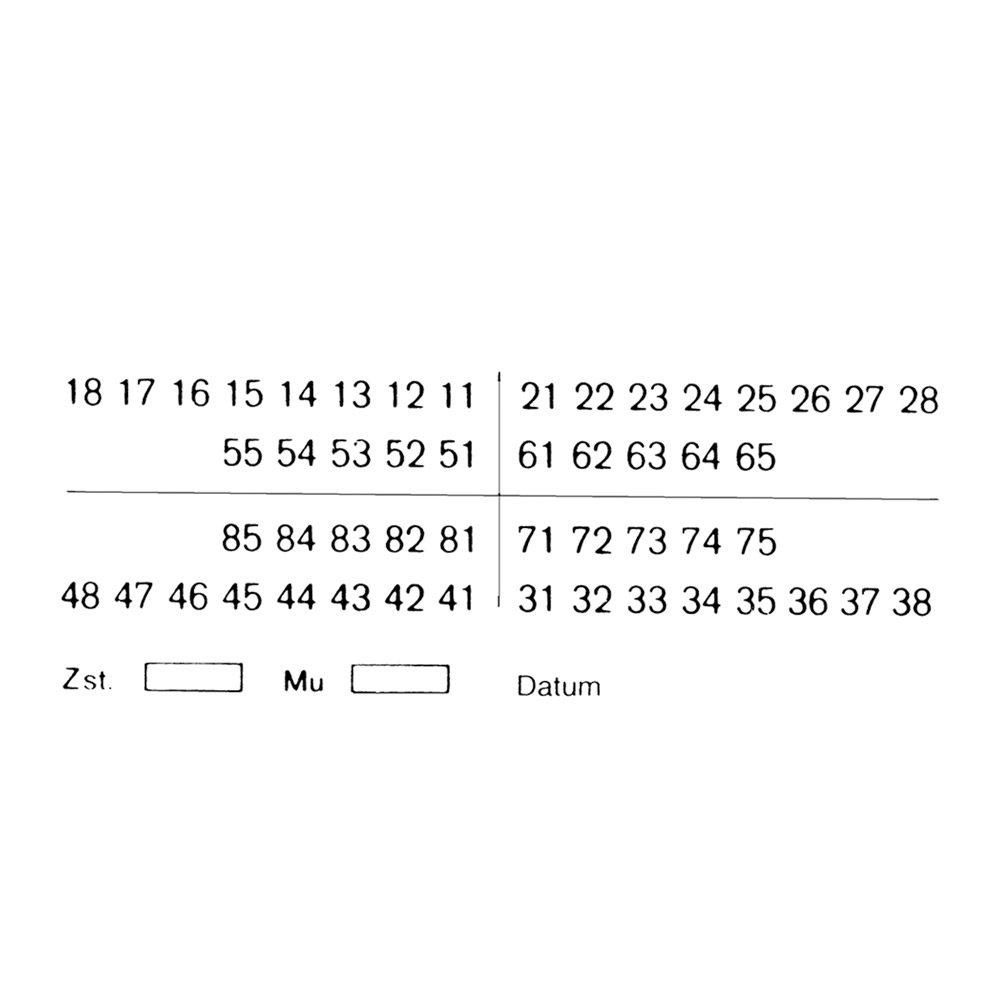 01-Befund weiß selbstklebend, 100 Stück