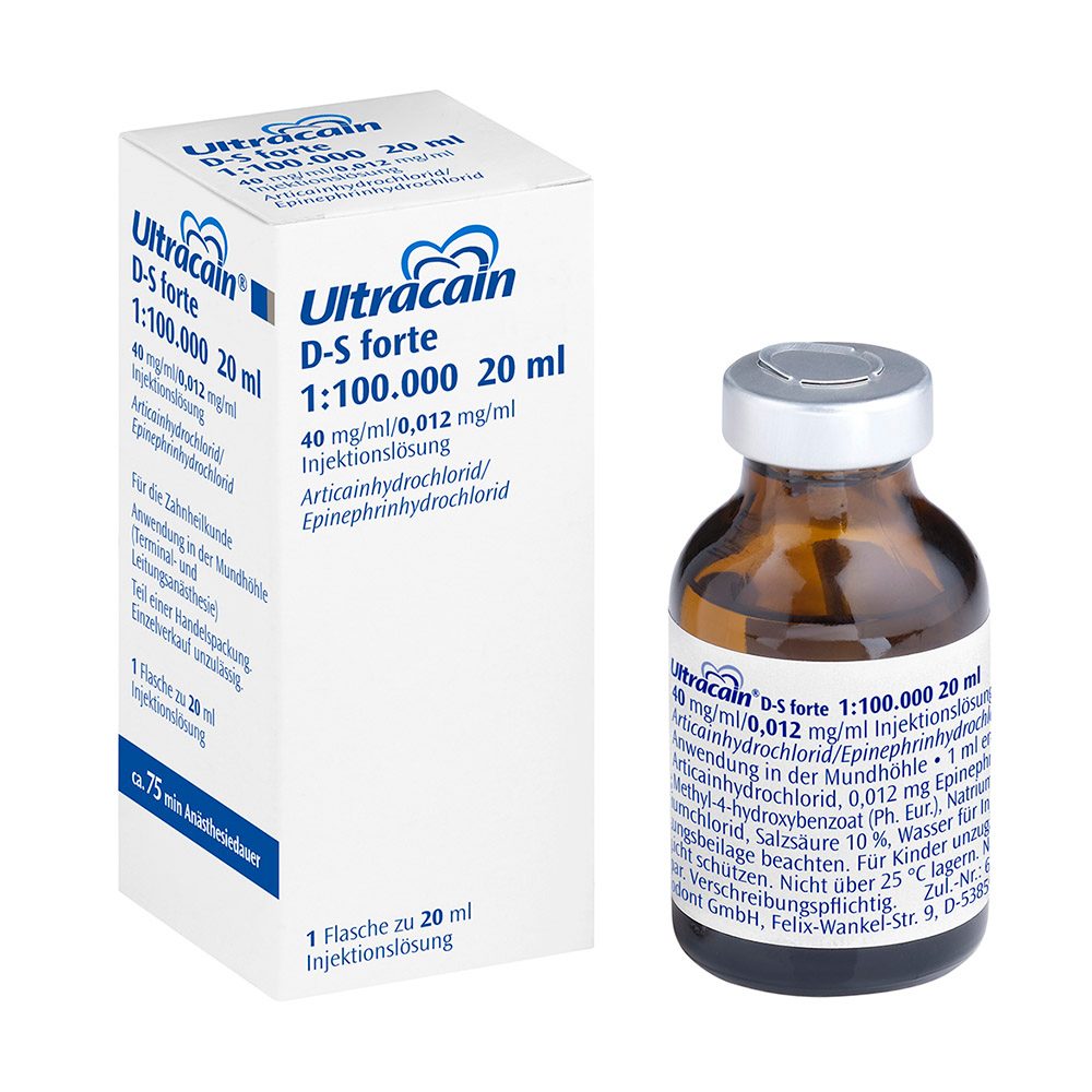 Ultracain D-S Forte 10x20ml+Spikes Pa