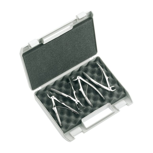 Zahnzangen Figur 3280A OK + UK Kind im Minibag, Set 4 Stück