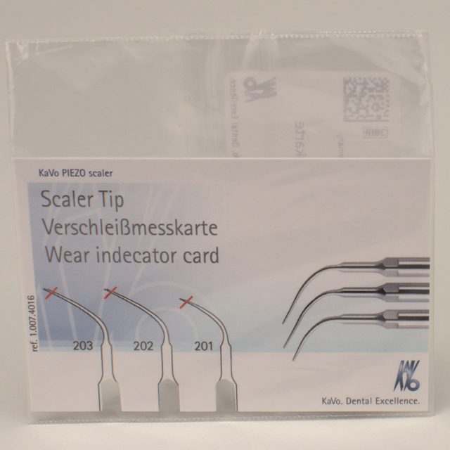 PIEZO Scaler Tip Verschleissmesskarte St