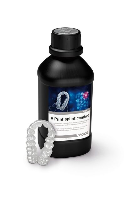 V-Print splint comfort clear, 1 kg Flasche