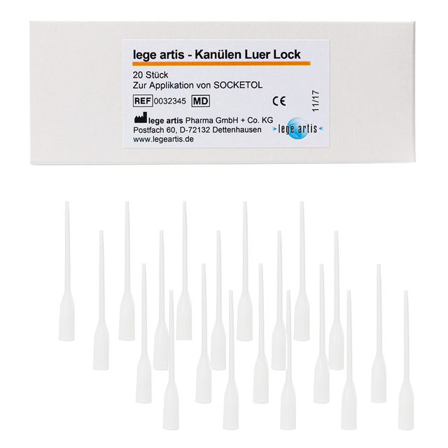 Plastik Kanülen Luer Lock Gr.2, 20 Stück