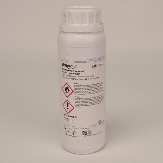 Orthocryl Flüssig rosa-transpa 500ml