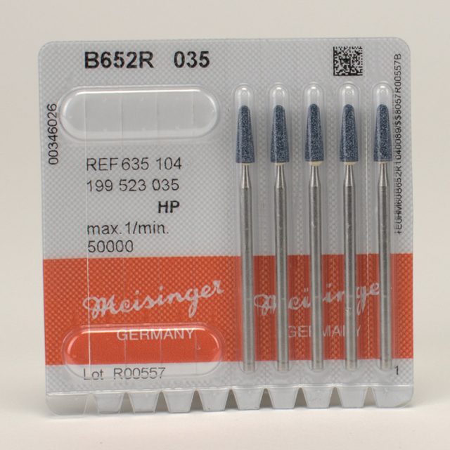 Rao-Schleifer blau 652R 035 5St