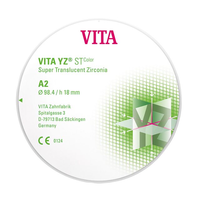 VITA YZ STColor Disc A2 H 18 mm  1St