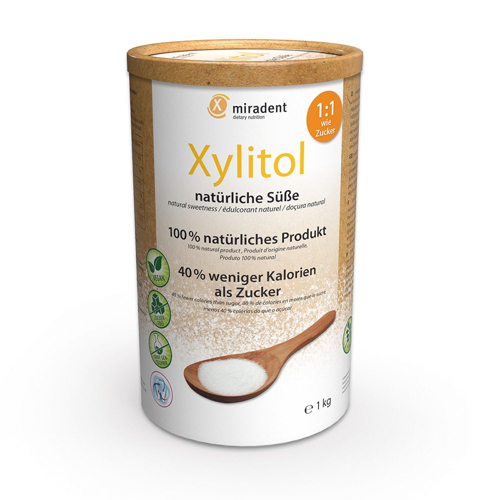 miradent Xylitol Pulver 1000g