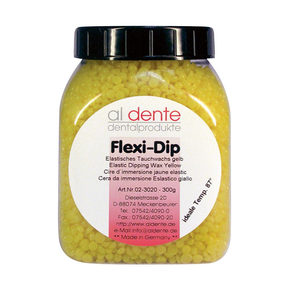 Flexi-Dip Tauchwachs gelb 300g