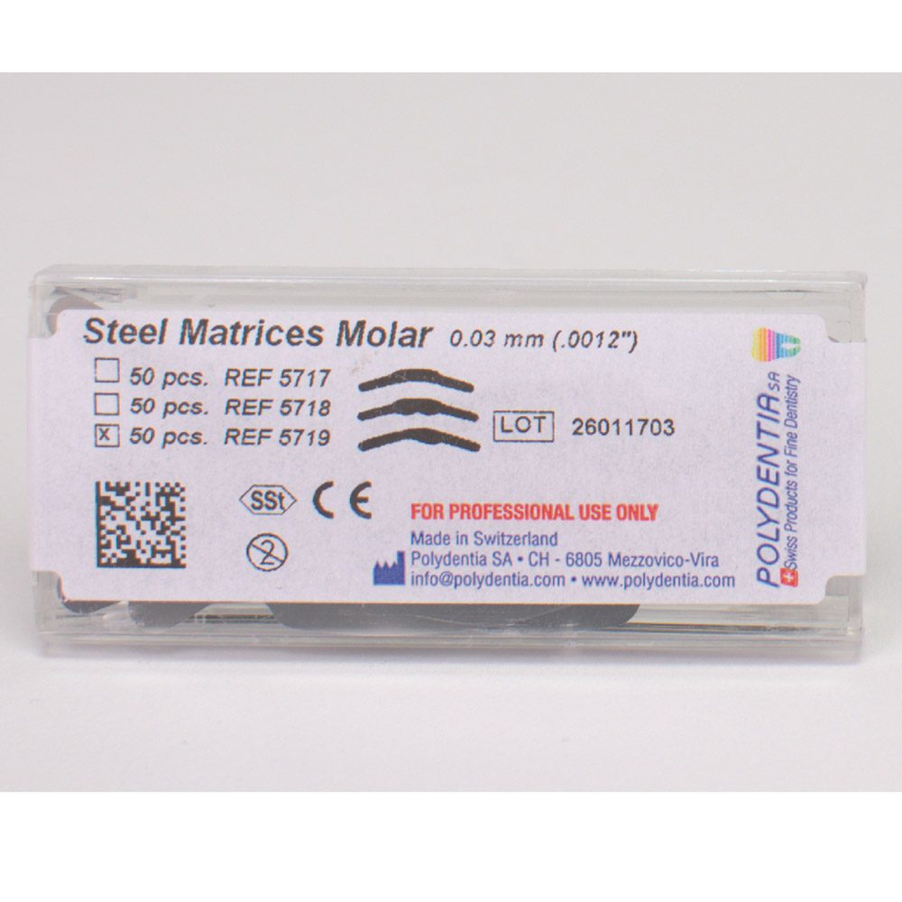 Matrizen Superdünn 0,03mm 5719 50St