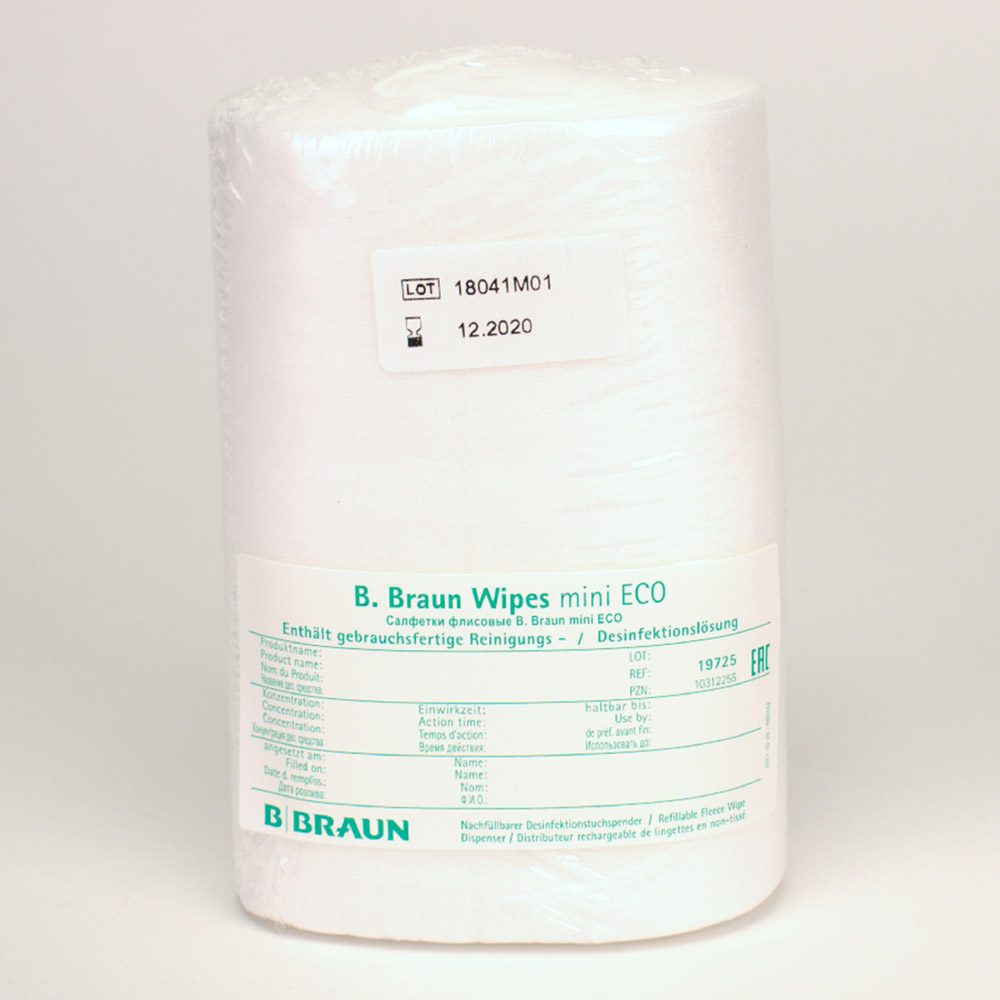 Wipes Mini B.Braun Tuchrolle 60St