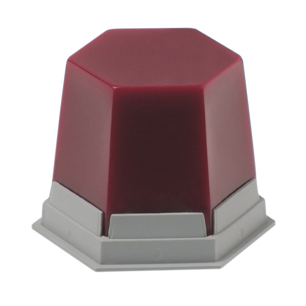 GEO Unterziehwachs rot-transparent, 75 g