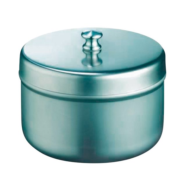 Wattebehälter Edelstahl 120 x 80 mm, Stück