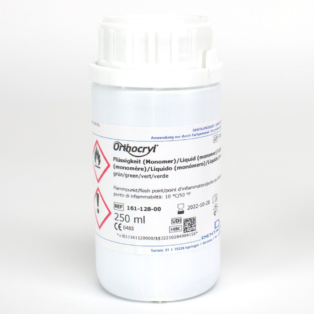 Orthocryl Flüssig grün 250ml