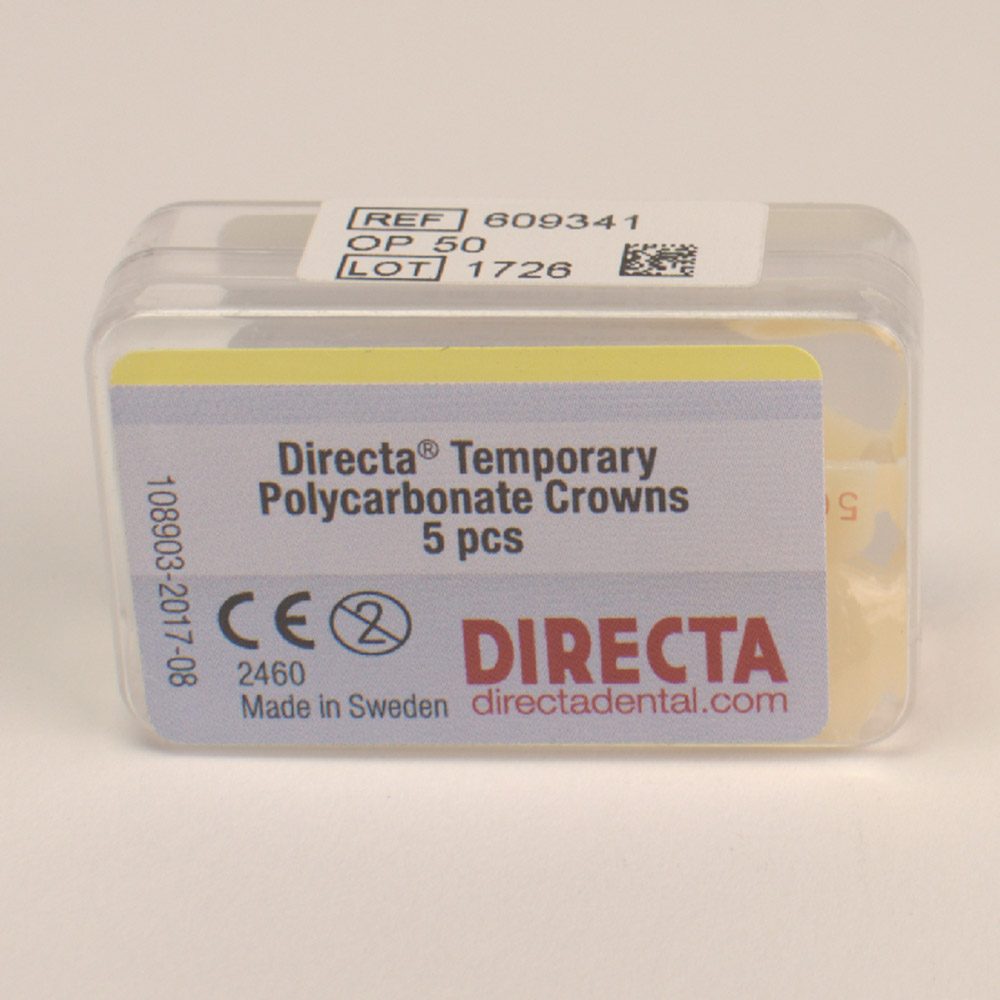 Directa-Kronen transluzent Nr. 50, 5 Stück