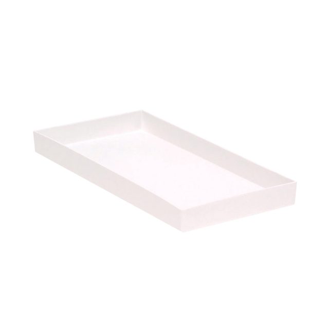 Cabinet Tray ohne Einteilung weiß, Stück