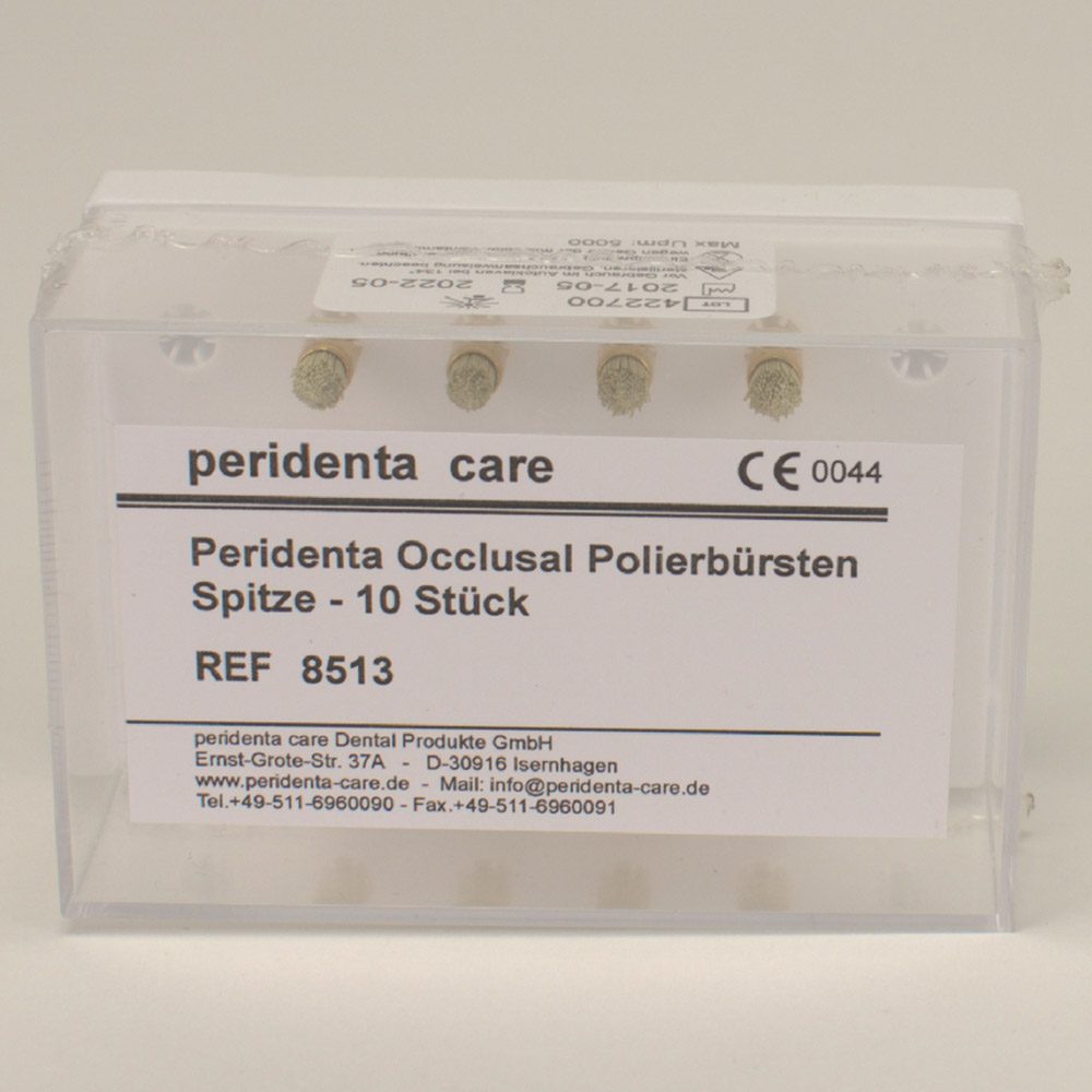 Polierbürsten occlusal Spitze 10St