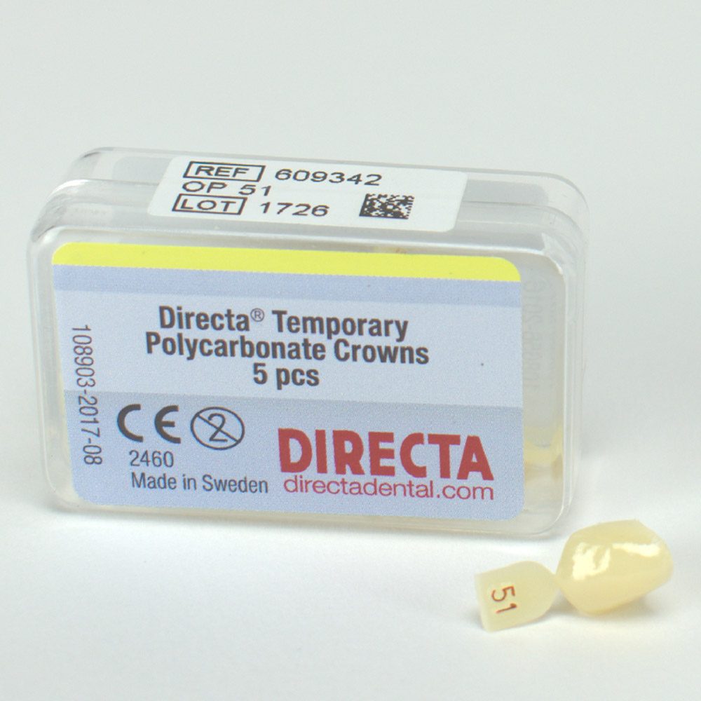 Directa-Kronen transluzent Nr. 51, 5 Stück