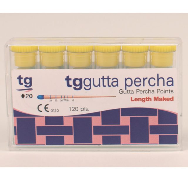 tg Gutta Percha Black Size 40 120pcs