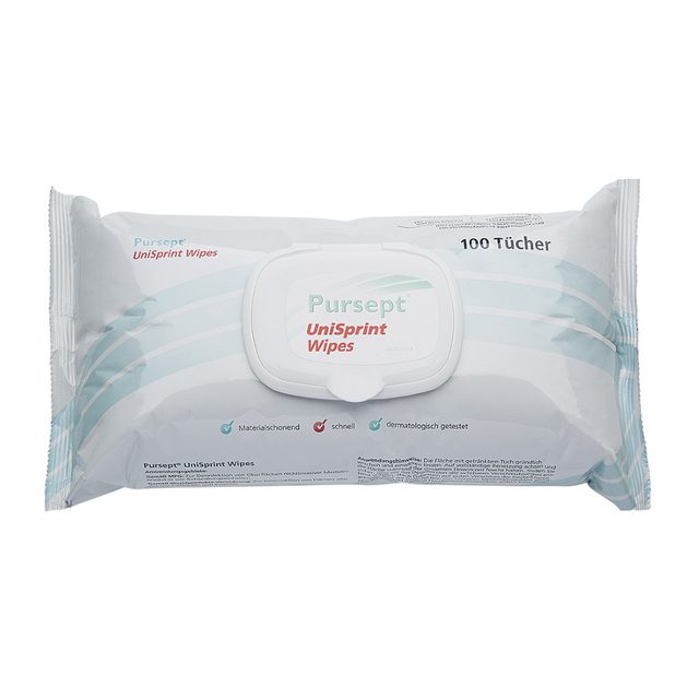 Pursept Unisprint Wipes, 100 Stück Softpack