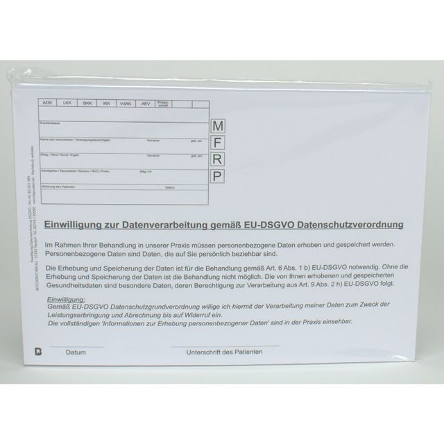 Einwilligung Datenverarbeitung DSGVA Bl