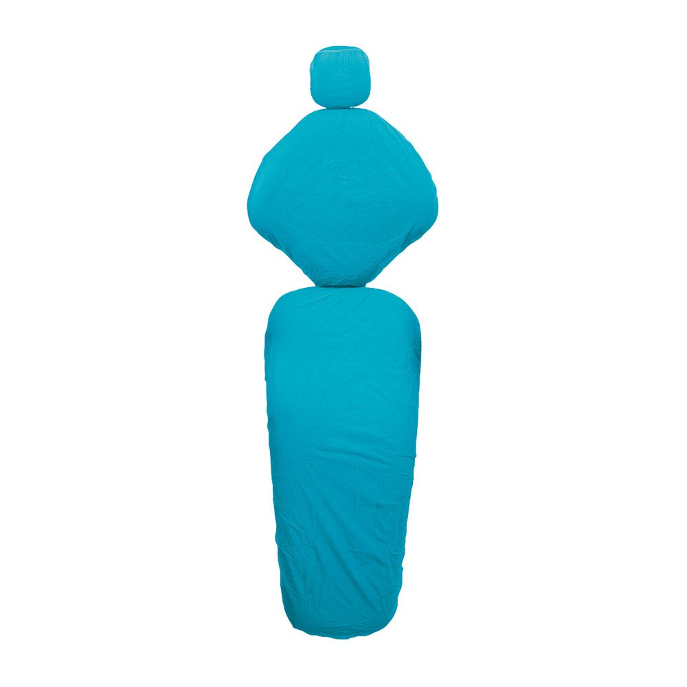 Monoart Einmalbezug 3-teilig h-blau 25St