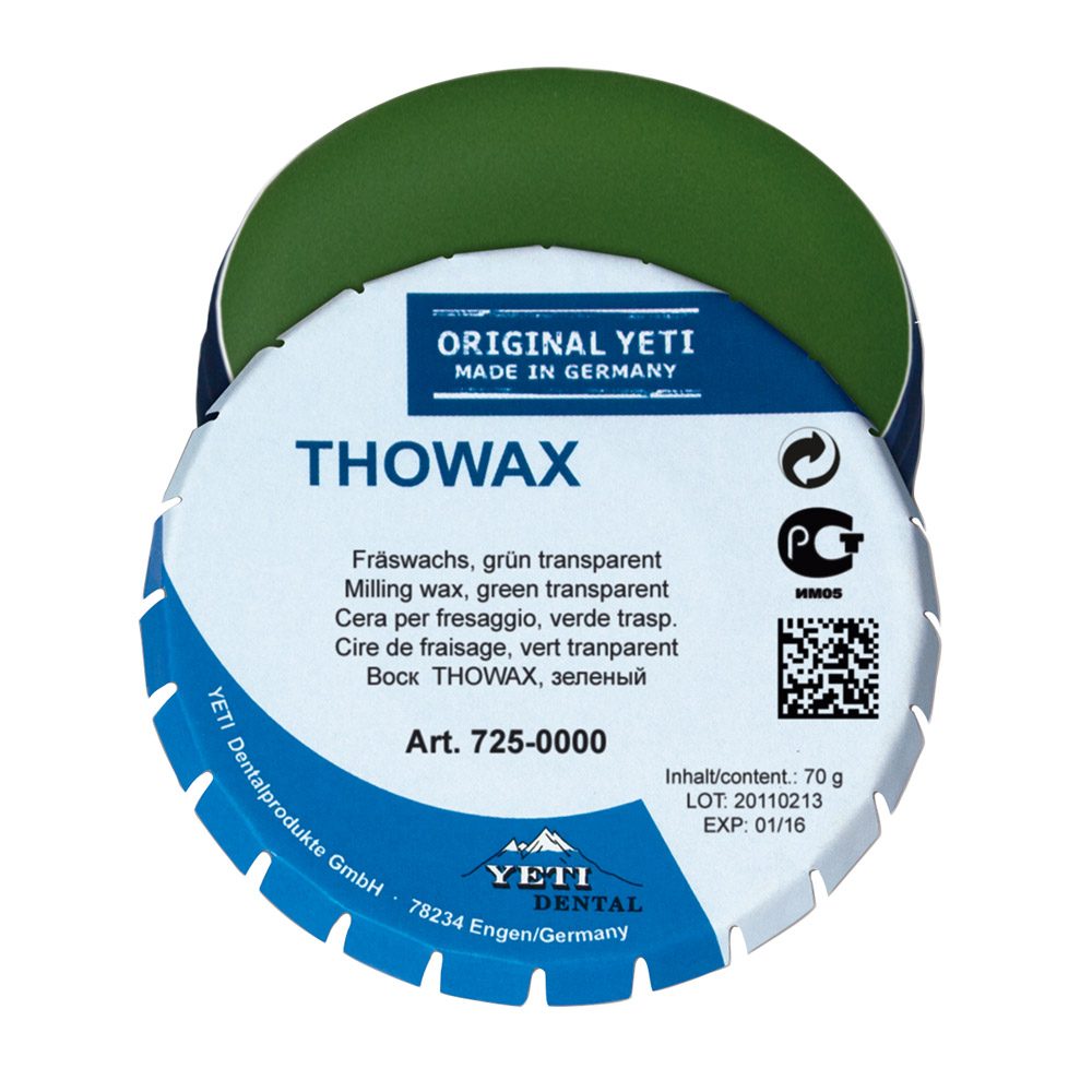 Thowax Fräswachs grün, 70 g