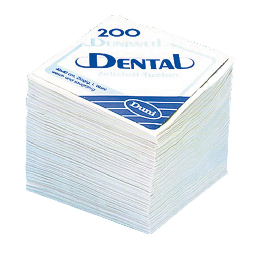 Duni Serviette 40x40 weiss 3lg  250St