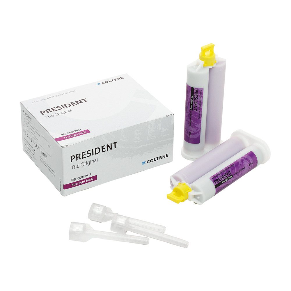 President The Original Xtra light body, 2 x 50 ml