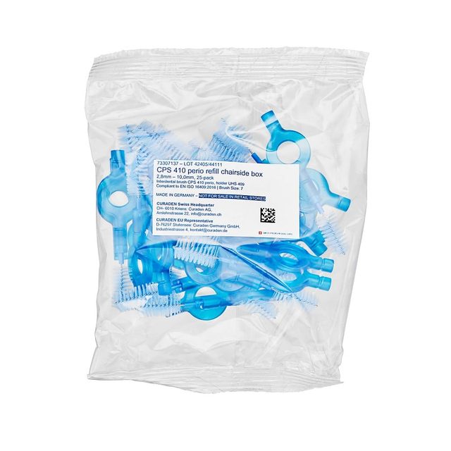 Curaprox Bürsten CPS 410 blau m. UHS 451