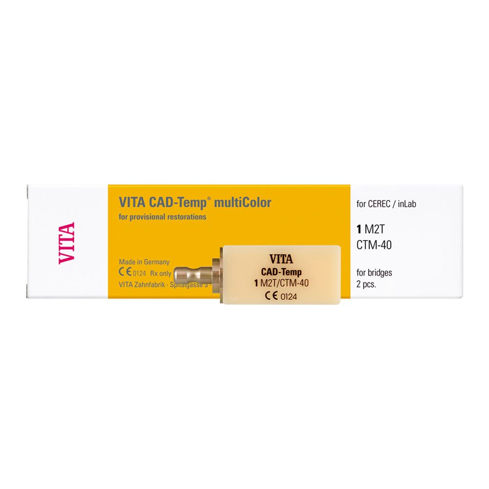 Vita CAD-Temp Multicolor 1M2T CTM-40, 2 Stück
