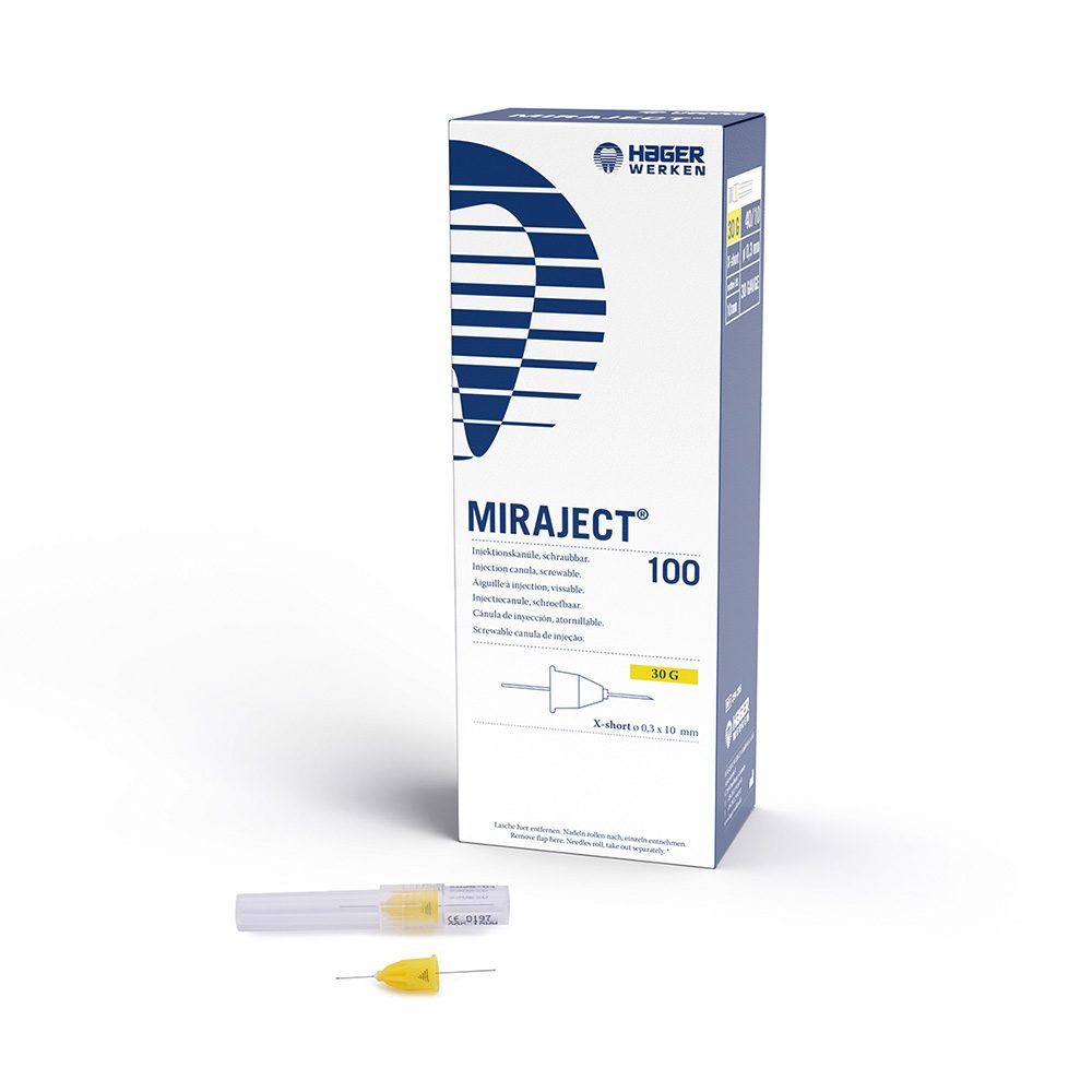 Miraject Kanülen 30G 0,3x10mm 100St
