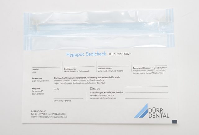 Hygopac Sealcheck  250St