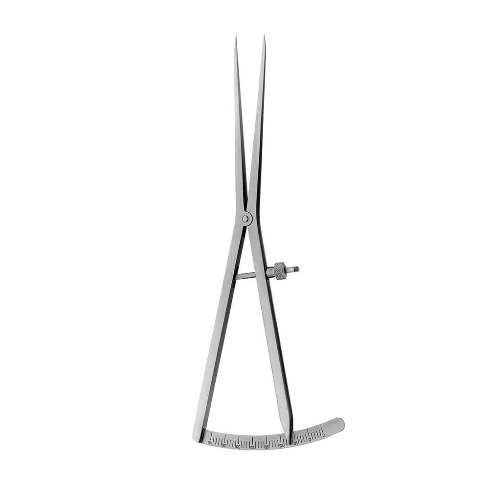 Messzirkel Castroviejo gerade 40mm St