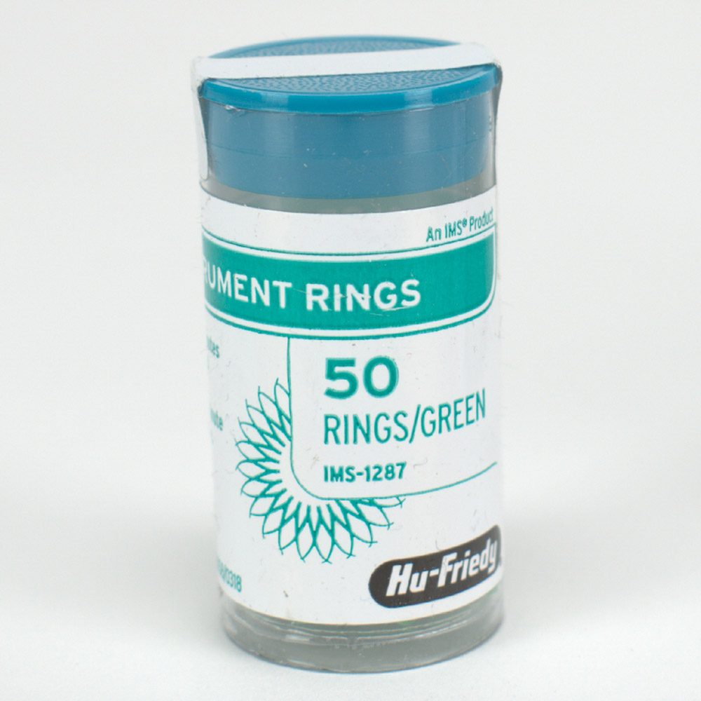 IMS Kodierringe mini grün, 50 Stück