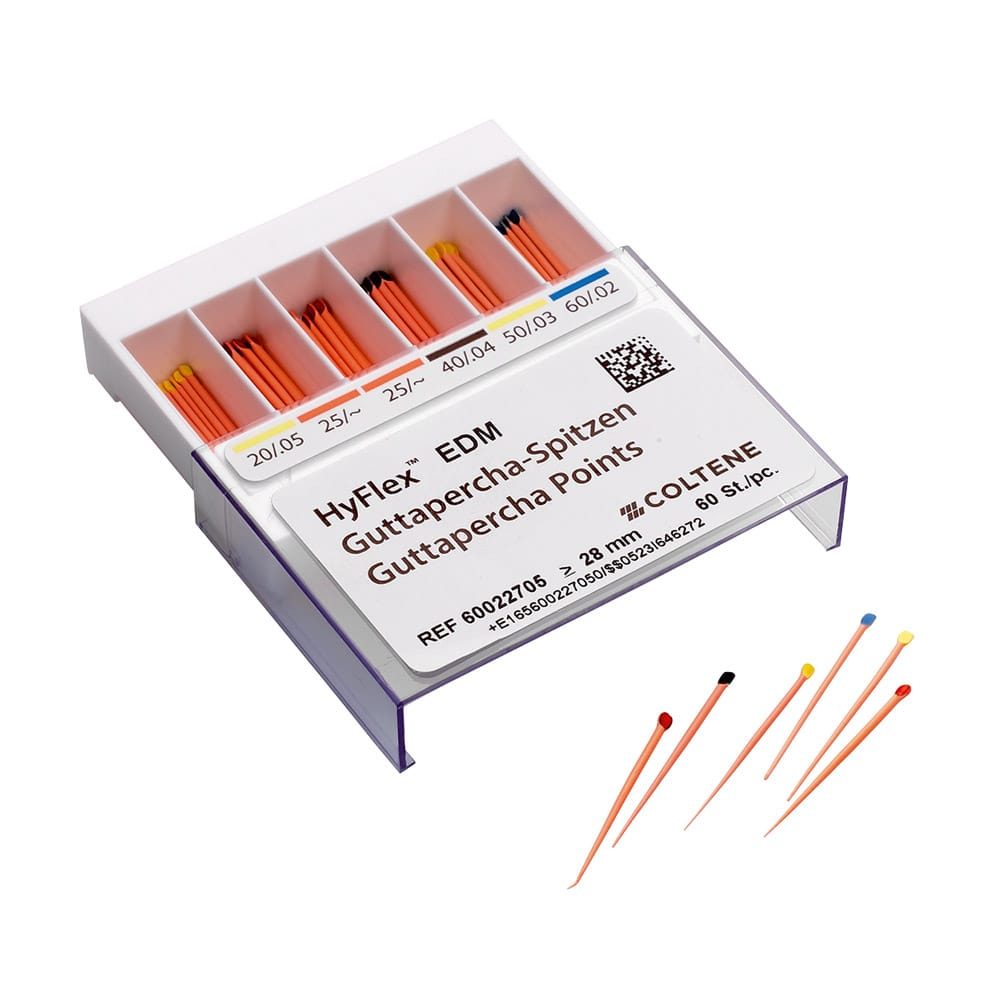 HyFlex EDM Guttaperchaspitzen 20/.05, 60 Stück