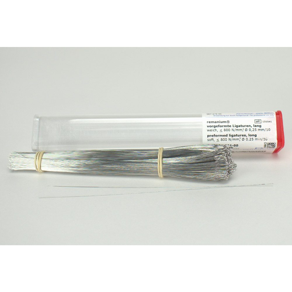 Ligaturen Vorgeformt lang 1000St
