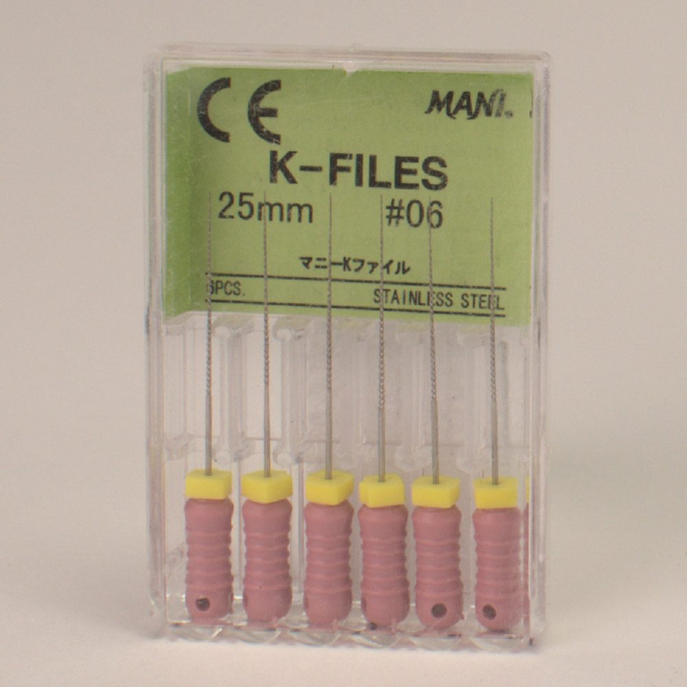 K-Feilen Mani 25mm Gr.006 Pa