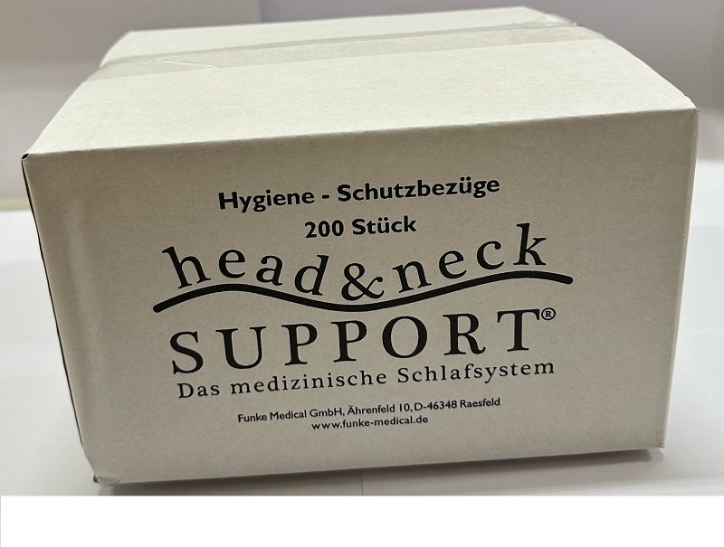 Head+Neck E-Kopfschutzbezüge weiss 200St