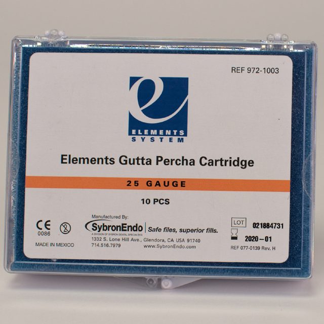 Guttapercha Cartridge 25g Lb, 10 Stück