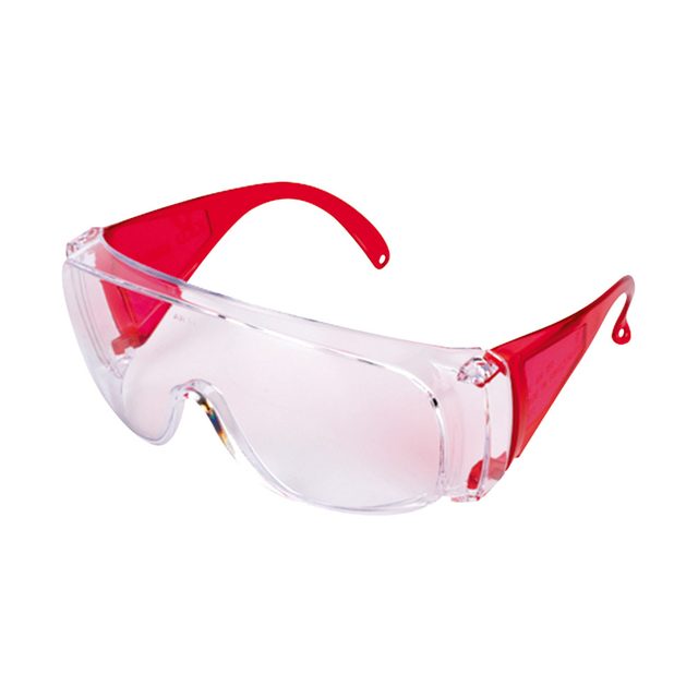 Schutzbrille KKD Anti-Fog rot, Stück